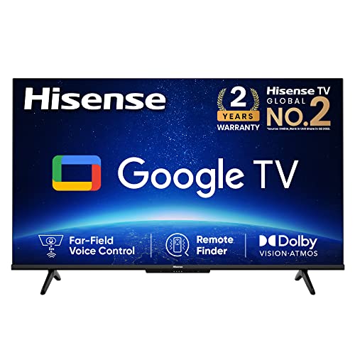 Hisense 43 inches Bezelless Series 4K Ultra HD Smart LED Google TV