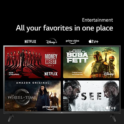 LG 43 inches 4K Ultra HD Smart LED TV