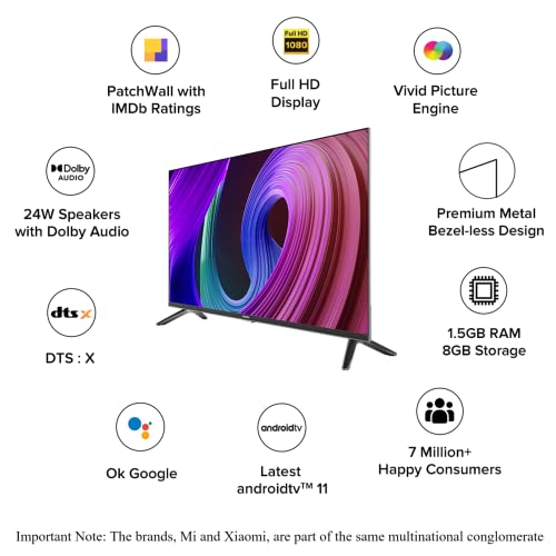 Mi 40 inches 5A Series Full HD Smart Android LED TV