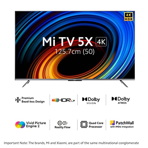 Mi 50 inches 5X Series 4K Ultra HD LED Smart Android TV