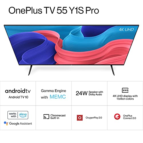 OnePlus 55 inches Y Series 4K Ultra HD Smart Android LED TV