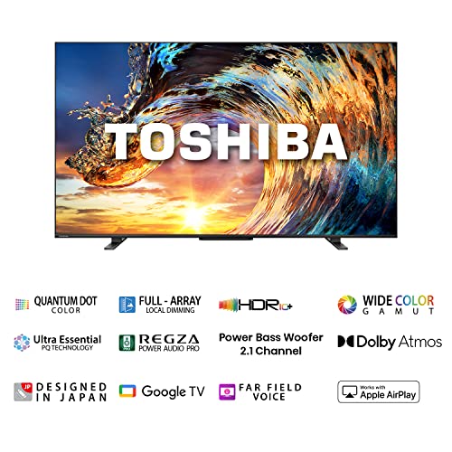Toshiba 55 inches 4K Ultra HD Smart QLED Google TV