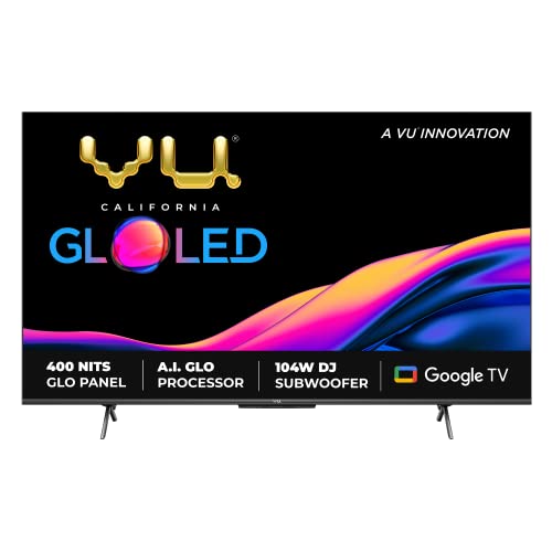 VU 55 inches The GloLED Series 4K Smart LED Google TV