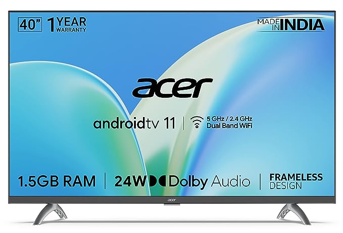 Acer 40 inches P Series Full HD Android Smart LED TV