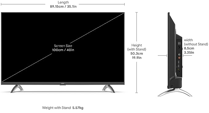 Acer 40 inches P Series Full HD Android Smart LED TV