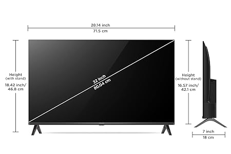 iFFALCON 32 inches Bezel-Less S Series HD Ready Smart Android LED TV