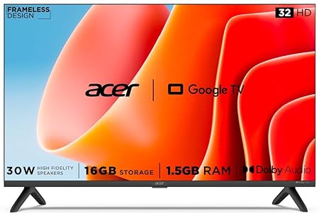 Acer 32 inches Advanced I Series HD Ready Smart LED Google TV