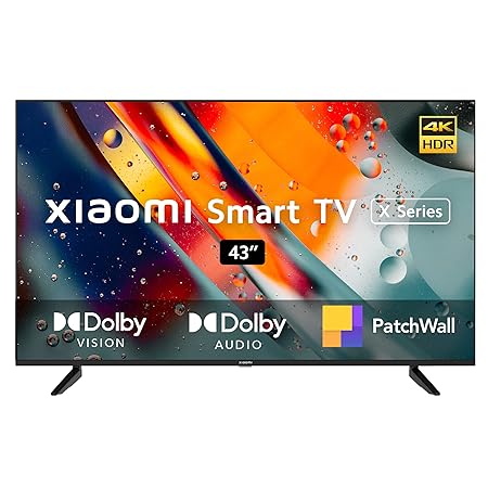Xiaomi 43 inches X Series 4K Ultra HD Smart Android LED TV