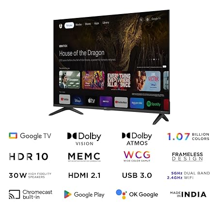 Acer 43 inches I Series 4K Ultra HD Smart LED TV