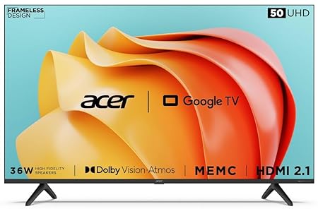 Acer 50 inches I Series 4K Ultra HD Smart LED Google TV
