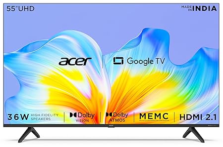 Acer 55 inches I Series 4K Ultra HD Smart LED Google TV