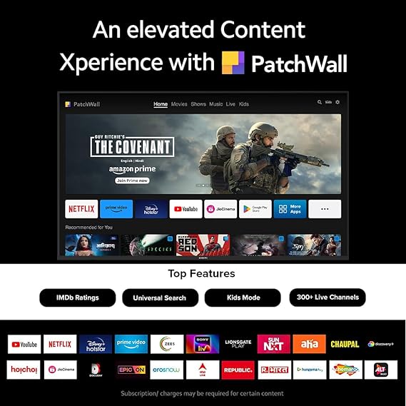 Mi 55 inches X 4K Dolby Vision Series Smart Google TV
