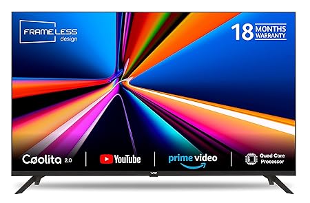 VW 32 inches Linux Series Frameless HD Ready Smart LED TV