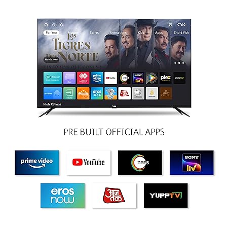 VW 32 inches Linux Series Frameless HD Ready Smart LED TV