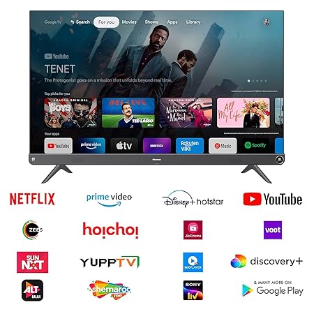 Hisense 50 inches Tornado 20 Series 4K Ultra HD Smart LED Google TV