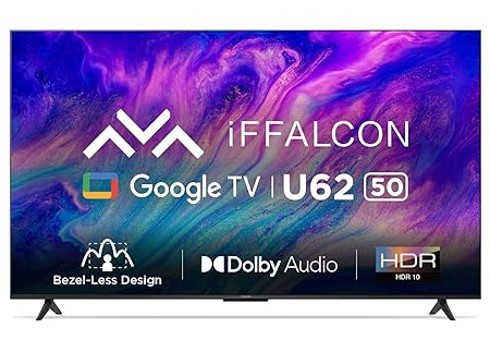 iFFALCON 50 inches 4K Ultra HD Smart LED Google TV