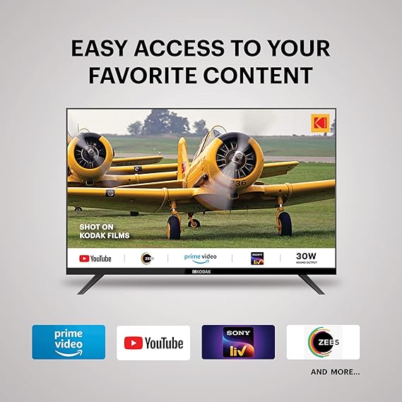 Kodak 24 inches Special Edition Series HD Ready Smart LED TV