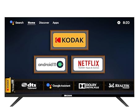 Kodak 32 inches 9XPRO Series HD Ready Certified Android LED TV