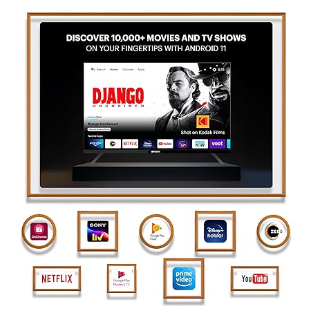 Kodak 43 inches 9XPRO Series Full HD Certified Android LED TV