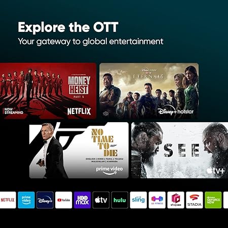 LG 32 inches HD Ready Smart LED TV, Ceramic Black