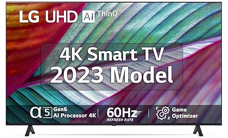 LG 55 inches 4K Ultra HD Smart LED TV 55UR7500PSC, Dark Iron Gray