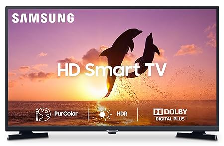 Samsung 32 inches HD Ready Smart LED TV, Glossy Blac