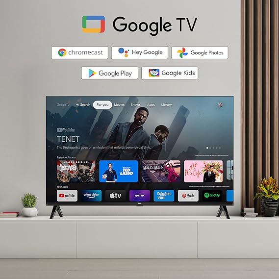 TCL 32 inches Bezel-Less S Series Full HD Smart LED Google TV