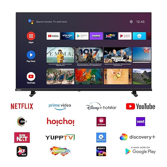 TOSHIBA 43 inches V Series Full HD Smart Android LED TV