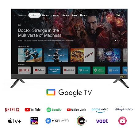 Vu 43 inches Premium Series 4K Ultra HD Smart LED Google TV