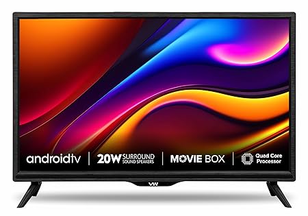 VW 24 inches HD Ready Android Smart LED TV