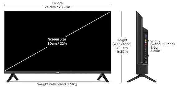 Acer 32 inches Advanced N Series HD LED TV