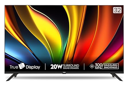 VW 32 inches Frameless Series HD Ready LED TV