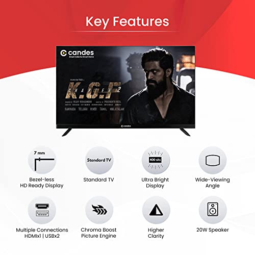 Candes  24 Inches HD Ready LED TV