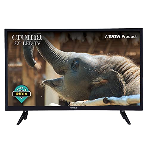 Croma 32 Inches HD Ready LED TV, 2021 Model