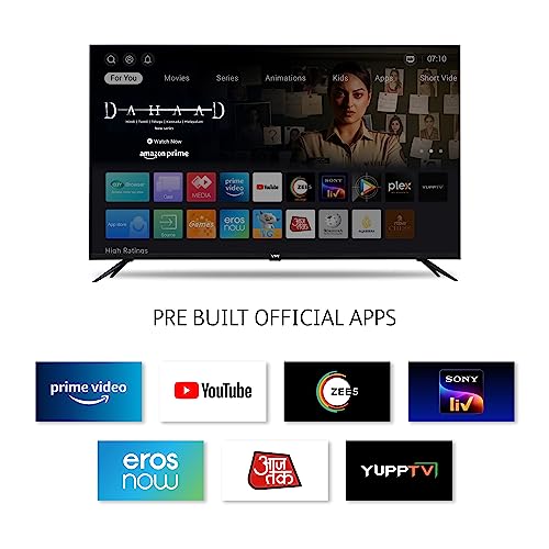 VW 40 inches Linux Series Frameless HD Ready Smart LED TV