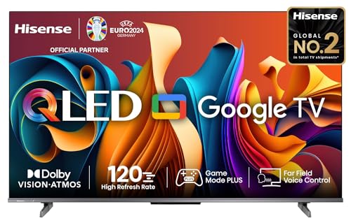 Hisense 126 cm (50 inches) Q6N Series 4K Ultra HD Smart Google QLED TV