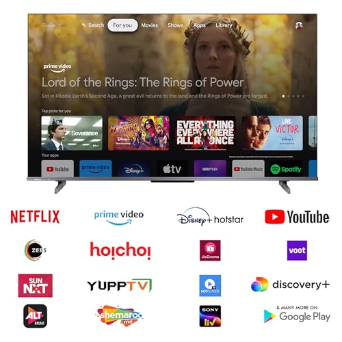 Hisense 126 cm (50 inches) Q6N Series 4K Ultra HD Smart Google QLED TV