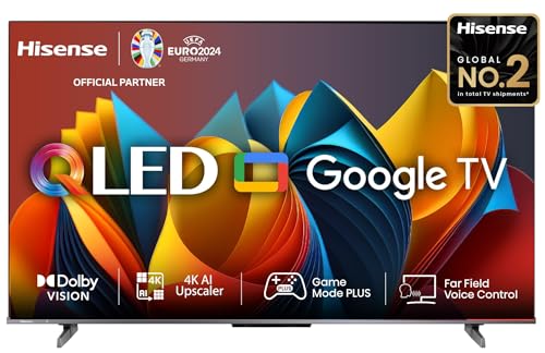 Hisense 139 cm (55 inches) E68N Series 4K Ultra HD Smart Google QLED TV