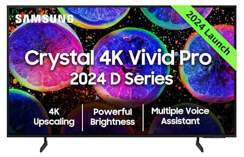 Samsung 138 cm (55 inches) D Series Crystal 4K Vivid Pro Ultra HD Smart LED TV