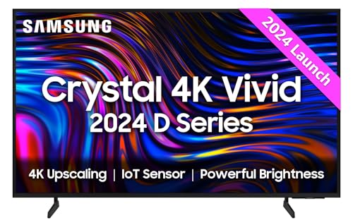 Samsung 138 cm (55 inches) D Series Crystal 4K Vivid Ultra HD Smart LED TV