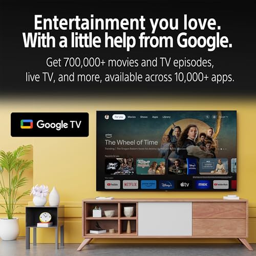 Sony 139 cm (55 inches) BRAVIA 7 4K Ultra HD AI Smart Mini LED Google TV