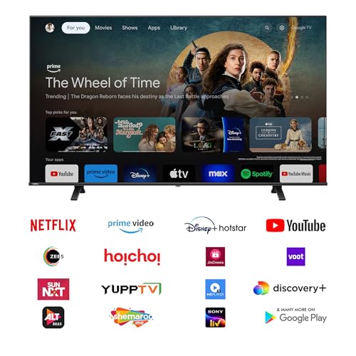 TOSHIBA 126 cm (50 inches) C350NP Series 4K Ultra HD Smart LED Google TV