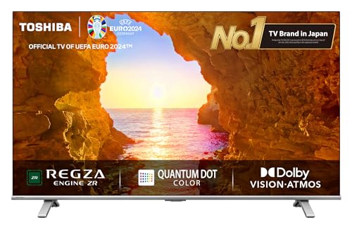 Toshiba 139 cm (55 inches) VIDAA 4K Ultra HD Smart QLED TV