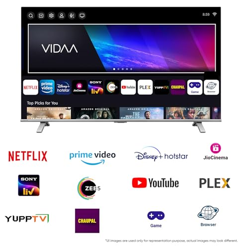 Toshiba 139 cm (55 inches) VIDAA 4K Ultra HD Smart QLED TV