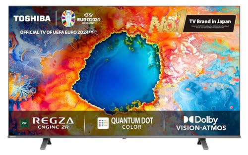 TOSHIBA 164 cm (65 inches) C450NP Series VIDAA 4K Ultra HD Smart QLED TV