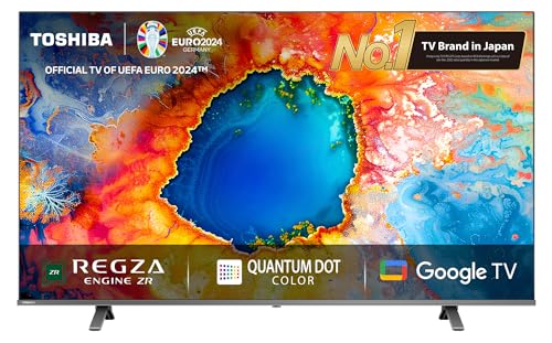 TOSHIBA 215 cm (85 inches) C450NP Series 4K Ultra HD Smart Google QLED TV