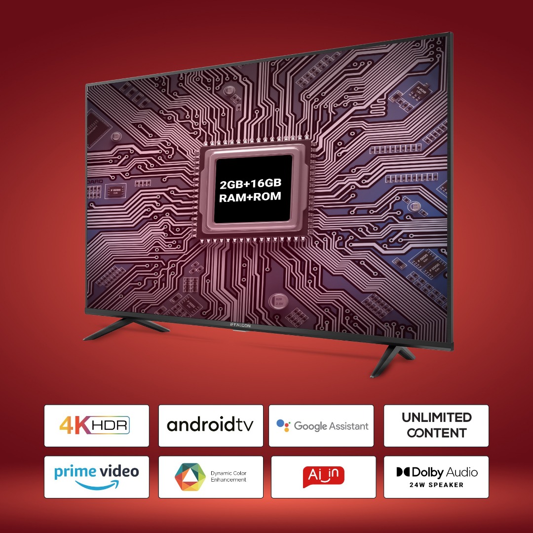 iFFALCON by TCL K61 65 inches Ultra HD (4K) LED Smart Android TV