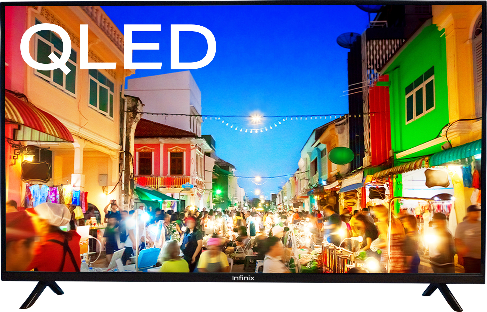 Infinix W1 QLED 65 inches QLED Ultra HD 4K Smart WebOS TV Magic Remote