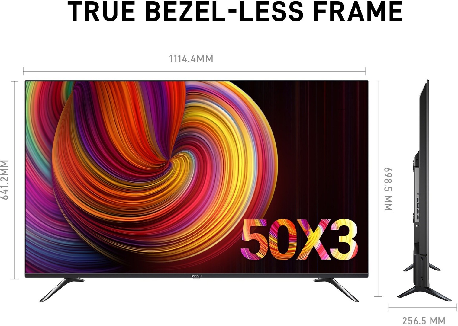 Infinix X3 50 inches Ultra HD 4K LED Smart Android TV with Anti-Blu Ray Technology