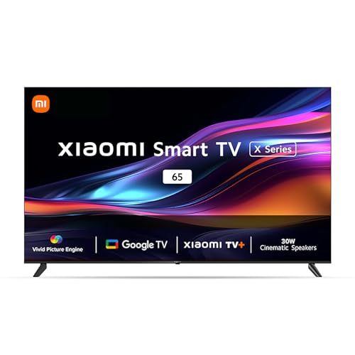 Xiaomi 65 inches X Series 4K Ultra HD Smart Google TV